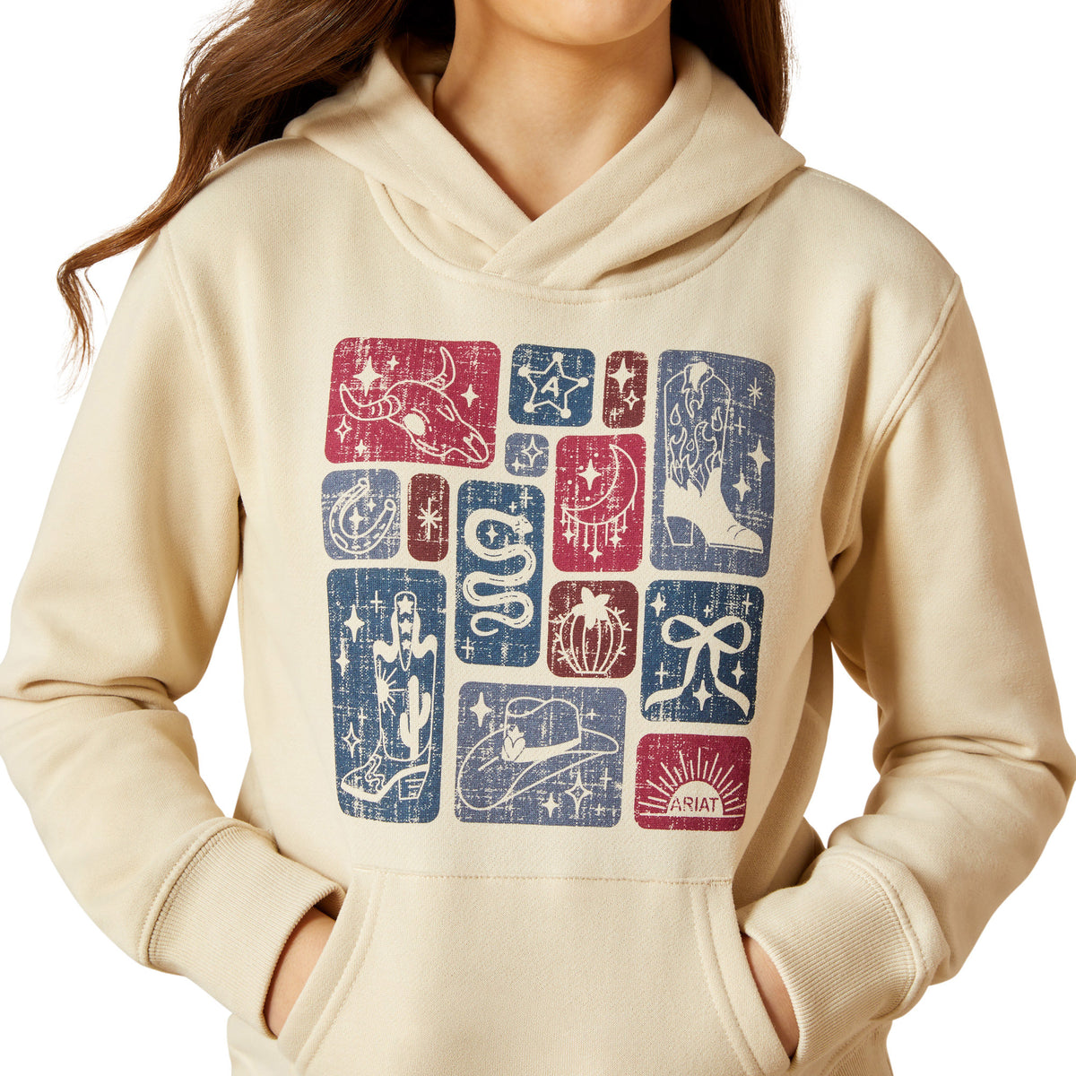 WESTERN BLOCKS HOODIE