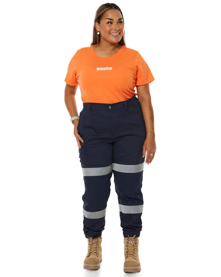 Zadie - The Middy Pant - Mid Rise Reflective